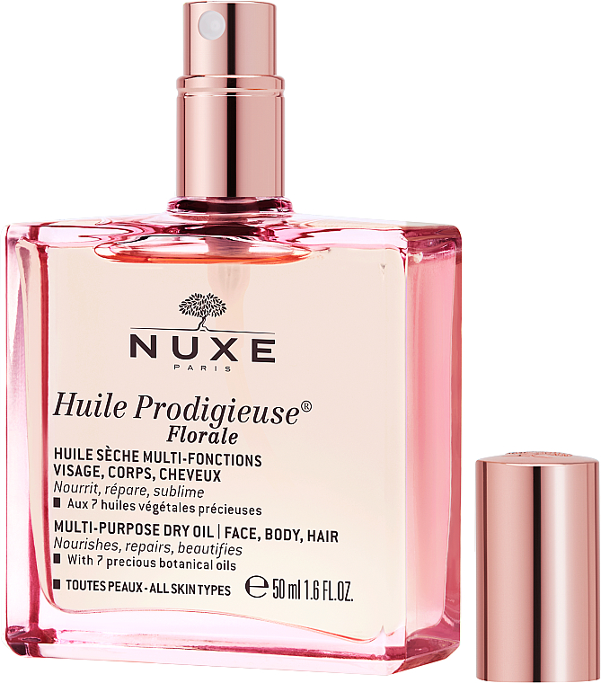 Suchy olejek do ciała - Nuxe Huile Prodigieuse Florale Multi-Purpose Dry Oil — Zdjęcie N2