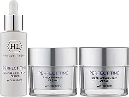 Zestaw - Holy Land Cosmetics Perfect Time Kit (ser/30ml + cr/50ml + cr/50ml) — Zdjęcie N2