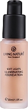 PRZECENA! Rozświetlający podkład do twarzy - Living Nature Soft Lights Illuminating Tint * — Zdjęcie N2