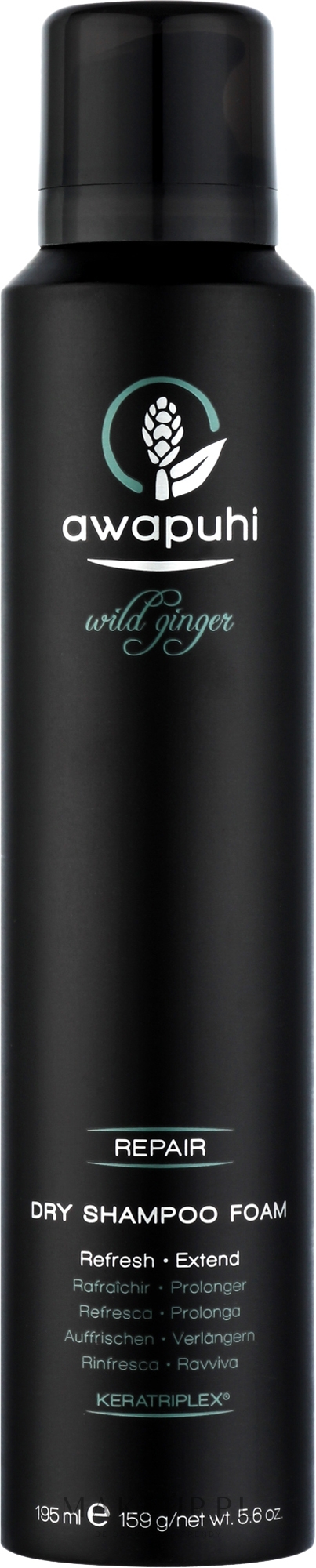 Sucha pianka do szamponu - Paul Mitchell Awapuhi Wild Ginger Dry Shampoo Foam — Zdjęcie 195 ml