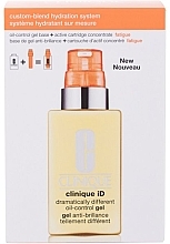 Kup Zestaw do pielęgnacji twarzy - Clinique iD Dramatically Different Oil-Control Fatigue (lot/115ml + conc/10ml)