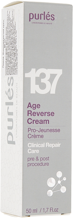 Odmładzający krem do twarzy - Purles Clinical Repair Care 137 Age Reverse Cream — Zdjęcie N3