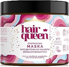 Kup Ekspresowa maska emolientowa do włosów średnioporowatych - Only Bio Hair Queen