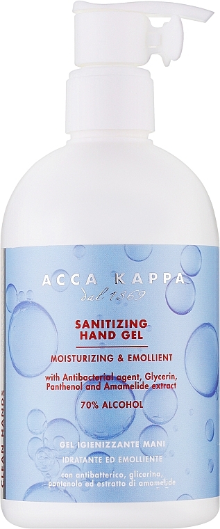 Żel do dezynfekcji rąk - Acca Kappa White Moss Sanitising Hand Gel — Zdjęcie N2