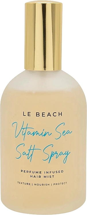 Spray do włosów z witaminową solą morską - Le Beach Vitamin Sea Salt Spray — Zdjęcie N1