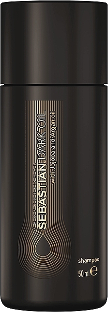 Nawilżający szampon do włosów nadający blask i jedwabistą miękkość - Sebastian Professional Dark Oil — Zdjęcie N1