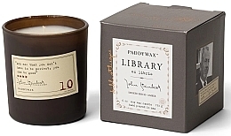 Kup Świeca zapachowa w szkle - Paddywax Library John Steinbeck Candle