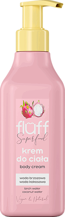 Krem do ciała Smoczy owoc - Fluff Superfood Body Cream — Zdjęcie N1