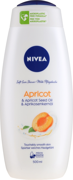 Kremowy żel pod prysznic Apricot - NIVEA Bath Care Cream Shower Apricot And Milk — Zdjęcie N1