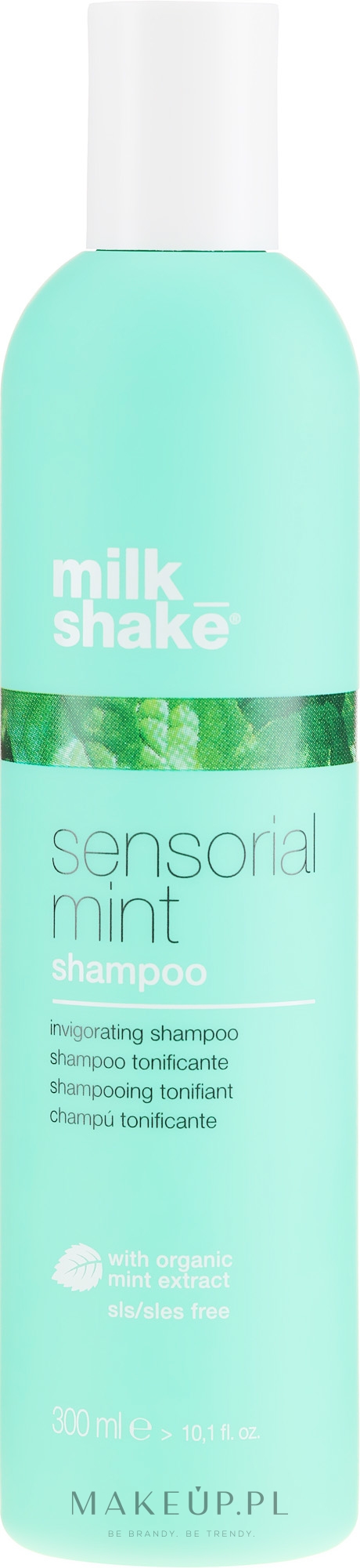 Orzeźwiający miętowy szampon do włosów do częstego stosowania - Milk Shake Sensorial Mint Shampoo — Zdjęcie 300 ml