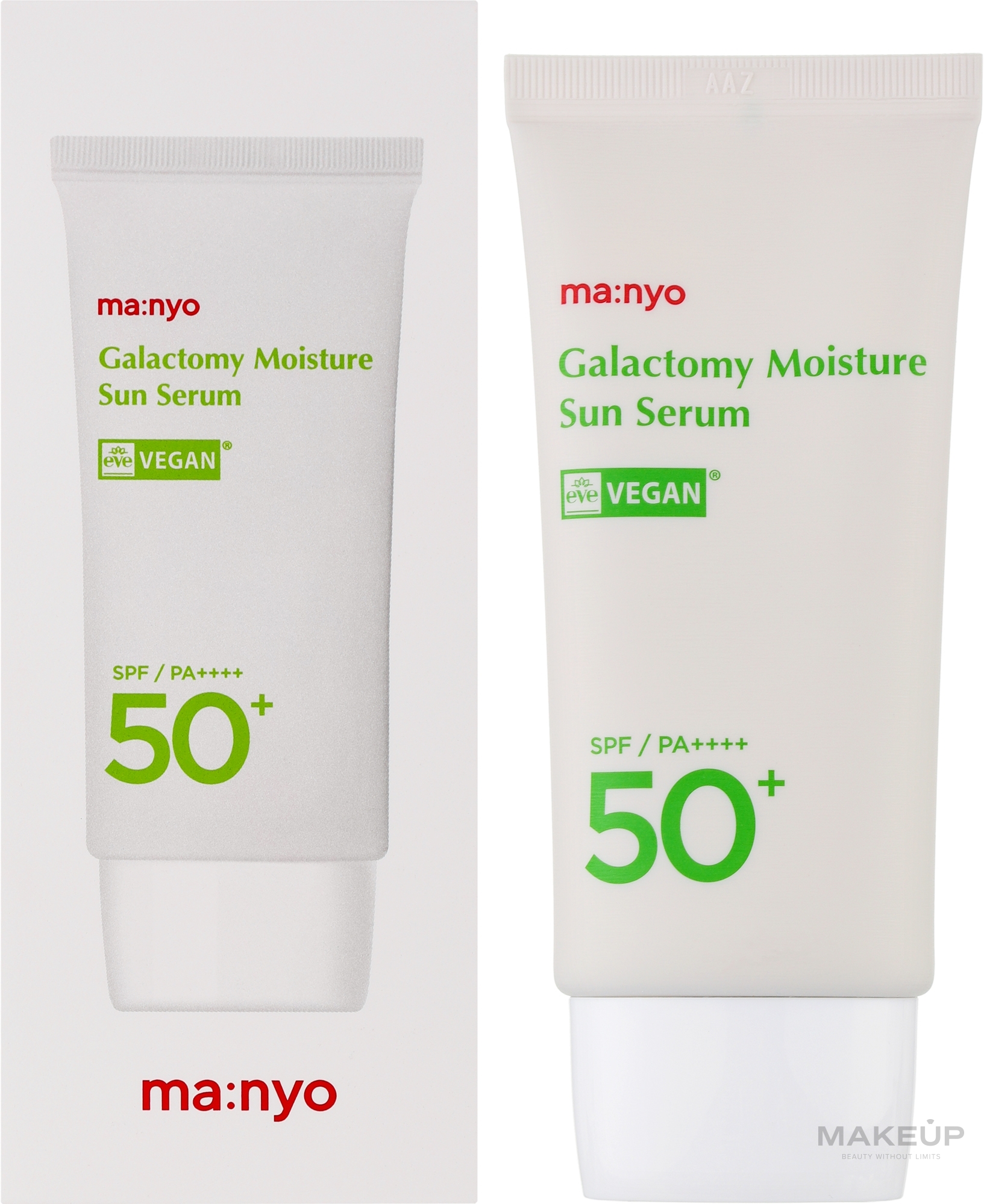 Nawilżające serum przeciwsłoneczne do twarzy SPF 50 - Manyo Galactomy Moisture Sun Serum SPF 50  — Zdjęcie 50 ml