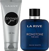 La Rive Ironstone For Men - Zestaw (edt 100 ml + sh/gel 100 ml) — Zdjęcie N2