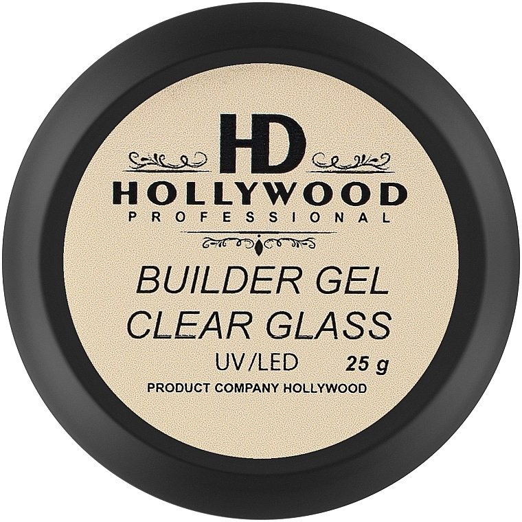 Żel budujący do paznokci - HD Hollywood Builder Gel Clear — Zdjęcie N1