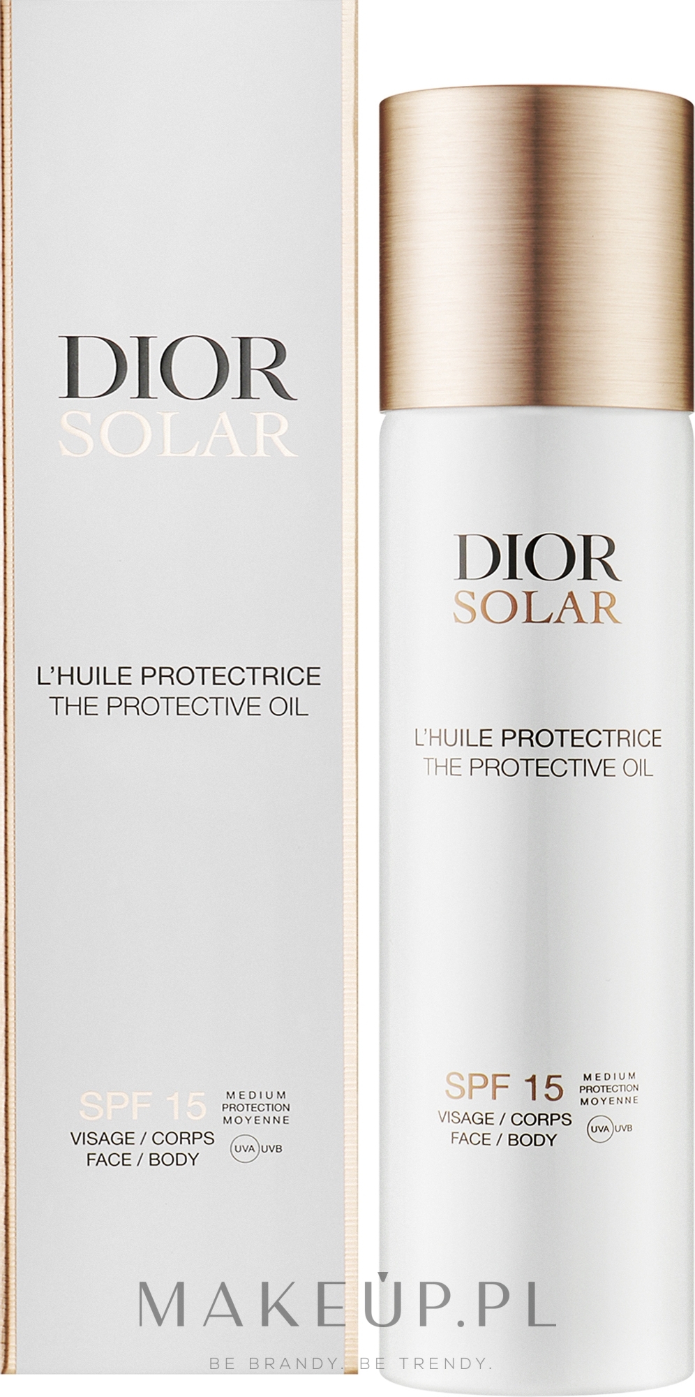 Olejek do opalania - Dior Solar Protective Oil SPF15 — Zdjęcie 125 ml