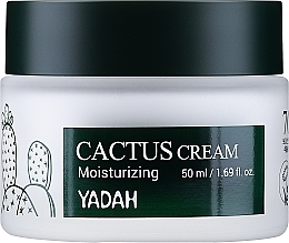 Nawilżający krem ​​do twarzy, Cactus - Yadah Moisturizing Cactus Cream — Zdjęcie N1