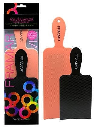 Zestaw do balayage i koloryzacji - Framar Paddle Pack Board & Paddle — Zdjęcie N1