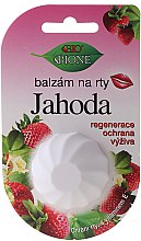 Balsam do ust Truskawka - Bione Cosmetics Strawberry Lip Balm — Zdjęcie N1