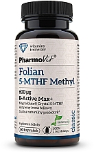 Suplement diety L-metylofolian, 600 mcg - Pharmovit Classic Folia 5-MTHF Methyl — Zdjęcie N1