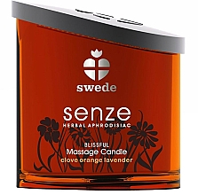 Kup Świeca do masażu Goździk, pomarańcza i lawenda - Swede Senze Blissful Massage Candle Clove Orange Lavender