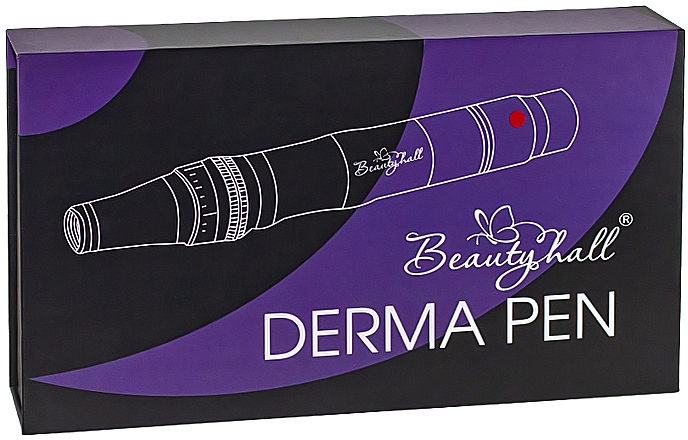 Derma Stamp z akumulatorem 18000 obr/min, czarny - Beautyhall — Zdjęcie N3
