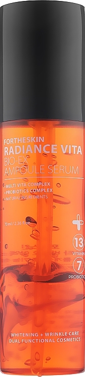 Serum do twarzy w ampułkach - Fortheskin Radiance Vita Bio-EX Ampoule Serum — Zdjęcie N1