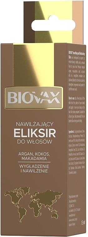 Biovax Naturalne oleje suchych i zniszczonych - eliksir — Zdjęcie N5