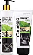 Zestaw - Delia Cameleo Anti Damage (shm/250ml + cond/200ml) — Zdjęcie N2