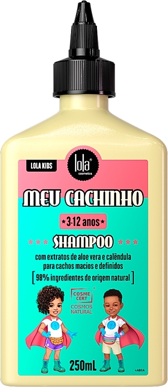 Szampon dla dzieci do włosów kręconych - Lola Cosmetics Meu Cachinho Shampoo — Zdjęcie N1