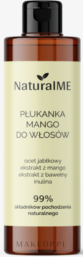 Płukanka do włosów Mango - NaturalME — Zdjęcie 260 ml