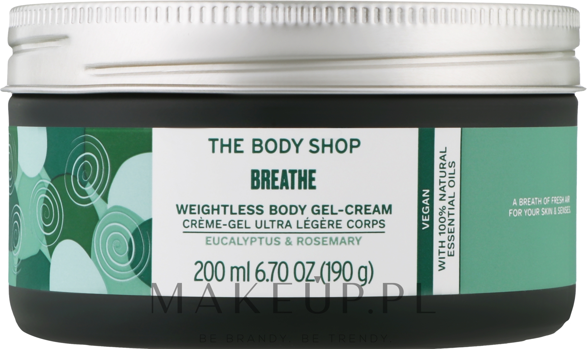 Żel-krem do ciała - The Body Shop Breathe Weightless Body Gel-Cream — Zdjęcie 200 ml