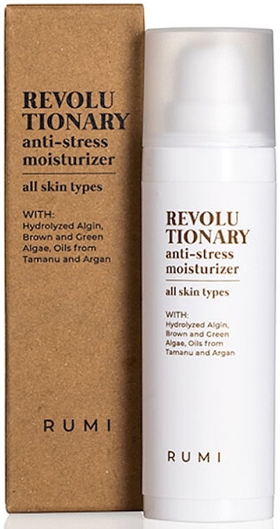 Antystresowy nawilżający krem ​​do twarzy - Rumi Cosmetics Revolu Tionary Anti-Stress Moisturizer — Zdjęcie N1