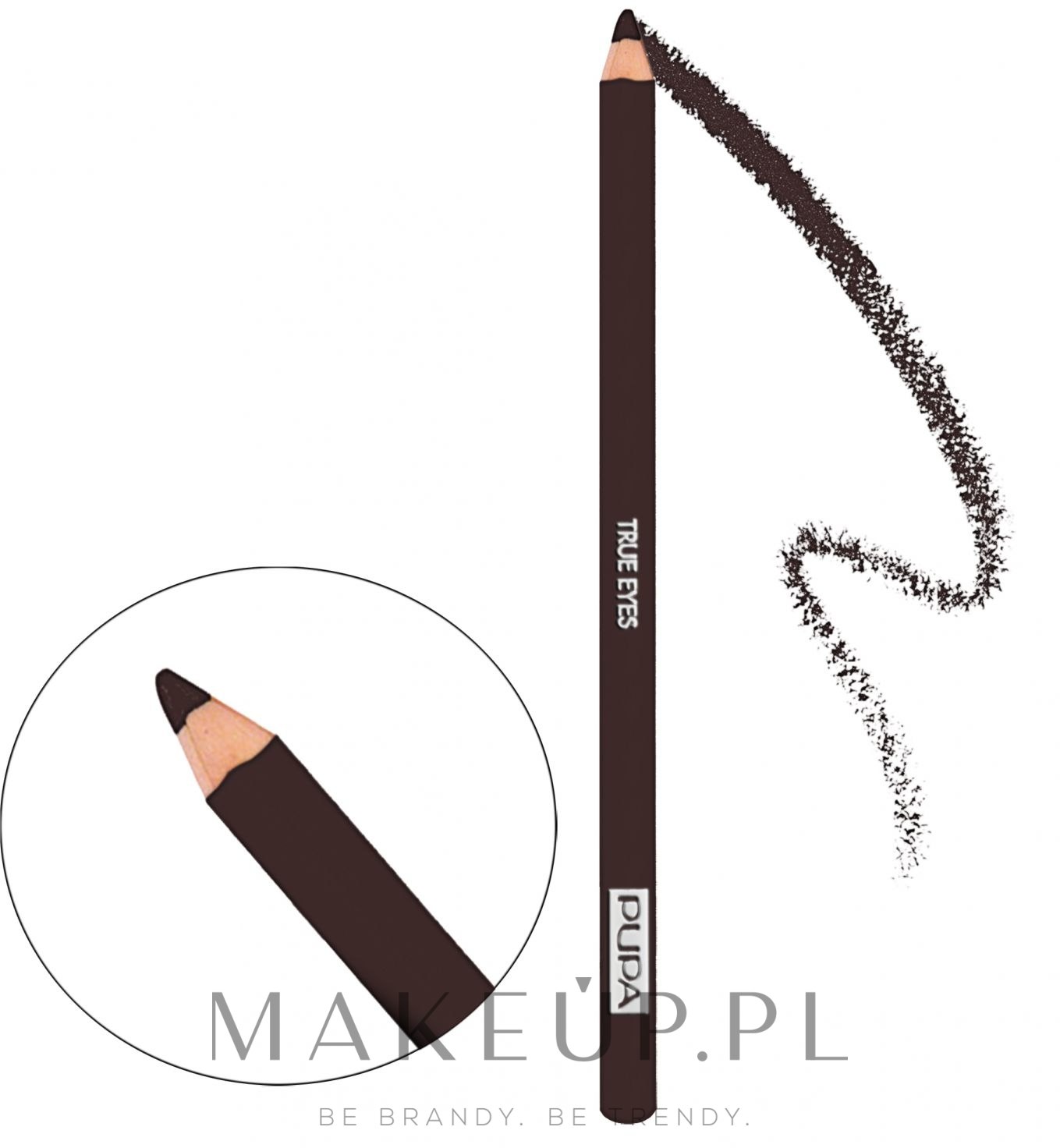 Kredka do oczu - Pupa True Eyes — Zdjęcie 02 - Brown