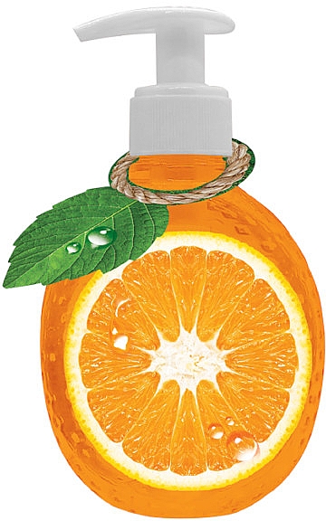 Mydło w płynie Pomarańcza - Lara Fruit Liquid Soap — Zdjęcie N1