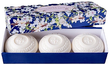 Zestaw mydeł Migdał i Wanilia - Antico Saponificio Gori 1919 Floreal (soap/3 x 150 g) — Zdjęcie N1
