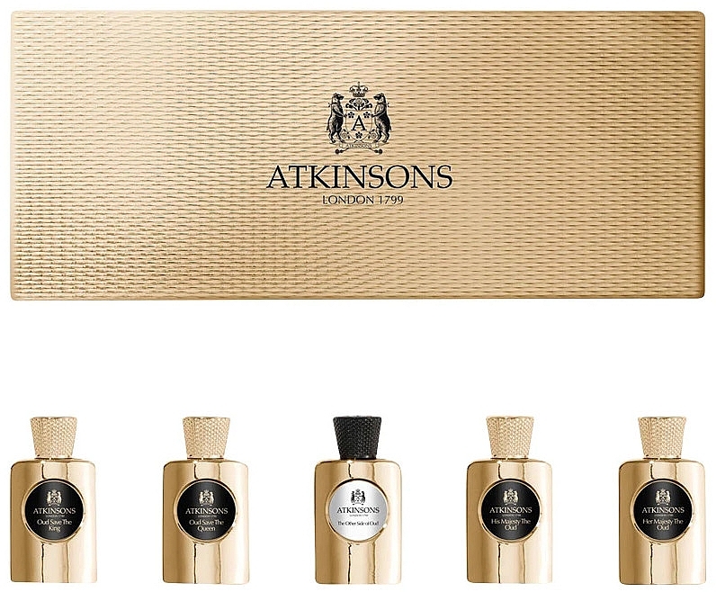 Atkinsons Oud Collection Miniature Set - Zestaw miniatur (edp 5 x 5 ml) — Zdjęcie N1