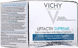 PRZECENA! Ujędrniający krem przeciwzmarszczkowy do skóry normalnej i mieszanej Adenozyna i kofeina - Vichy Liftactiv Supreme * — Zdjęcie N4