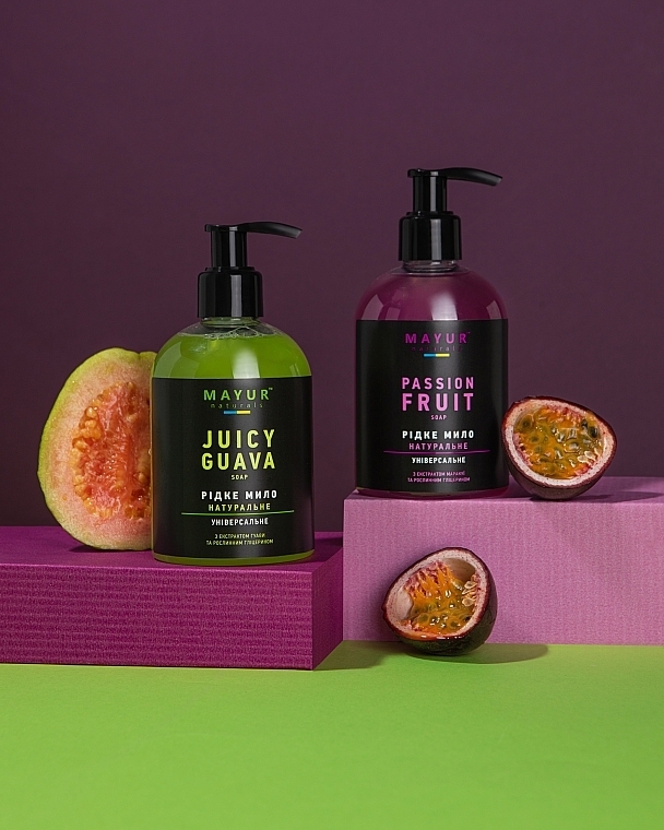 Mydło w płynie Marakuja - Mayur Liquid Soap Passion Fruit — Zdjęcie N6