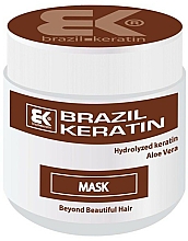 Kup Czekoladowa maska ​​do włosów zniszczonych Keratyna i aloes - Brazil Keratin Chocolate Mask