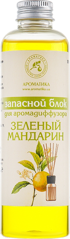 Zapas do dyfuzora zapachu Zielona mandarynka - Aromatika