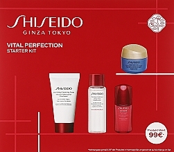 Kup Zestaw - Shiseido Vital Perfection Starter Kit (f/cr/15ml + clean/foam/30ml + f/lot/30ml + f/conc/10ml)