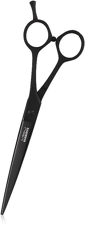 Nożyczki do strzyżenia włosów, czarne - Barburys Sky Black 7 — Zdjęcie N2
