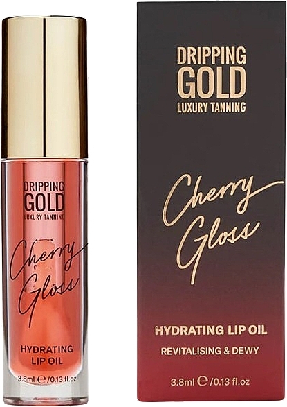 Nawilżający olejek do ust - Sosu by SJ Dripping Gold Luxury Tanning Hydrating Lip Oil — Zdjęcie N1