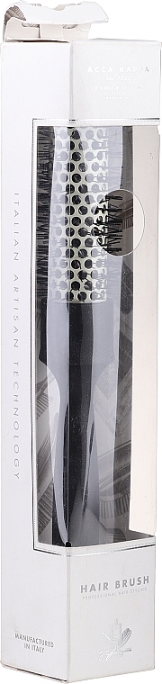 PRZECENA! Szczotka - Acca Kappa Tourmaline comfort grip black (38/25 mm) * — Zdjęcie N2