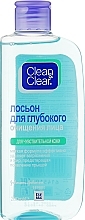 Głęboko oczyszczający tonik do cery wrażliwej - Clean & Clear Deep Cleansing Lotion — Zdjęcie N3