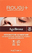 Kup PRZECENA! Suplement przeciwstarzeniowy stymulujący melaninę, 30 kapsułek - Rougj+ AgeBronz *