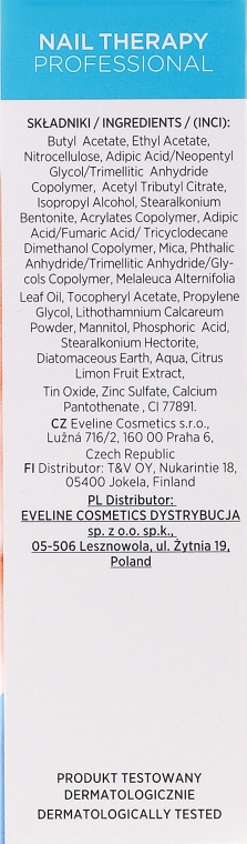 Terapia przeciw grzybicy paznokci - Eveline Cosmetics Nail Therapy Professional — Zdjęcie N3