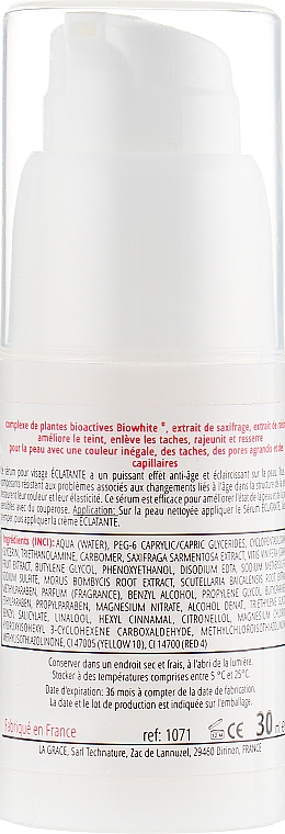 Rozświetlające serum do twarzy - La Grace Eclat De La Peau Serum Eclatante — Zdjęcie N2