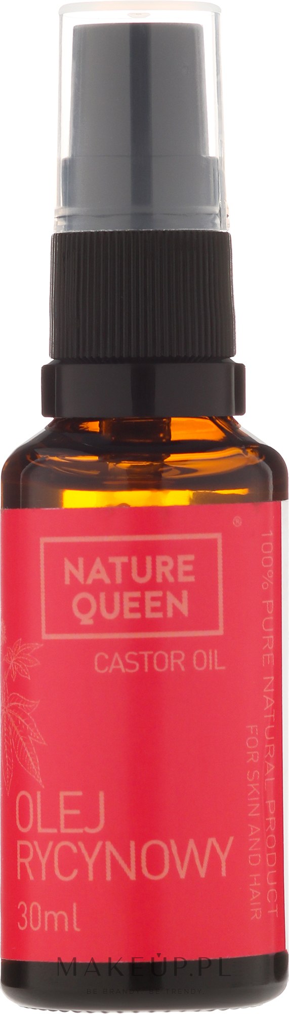 Olej rycynowy - Nature Queen Castor Oil — Zdjęcie 30 ml
