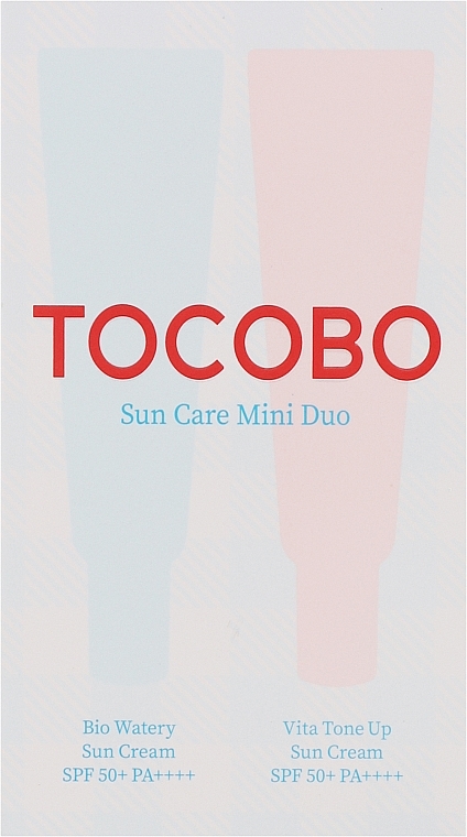 Zestaw - Tocobo Sun Care Mini Duo (f/cr/2x10ml) — Zdjęcie N1