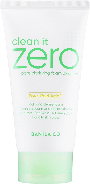 Pianka oczyszczająca - Banila Co. Clean it Zero Pore Clarifying Foam Cleanser — Zdjęcie N1